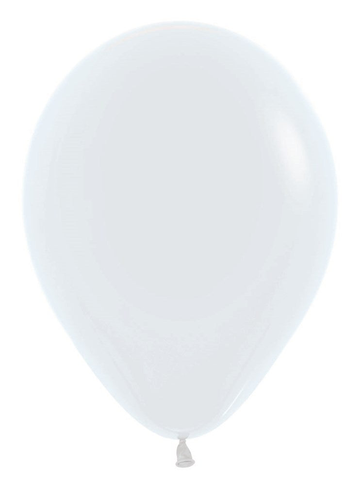 Globos de látex blancos Sempertex Fashion de 5 pulgadas, 100 unidades