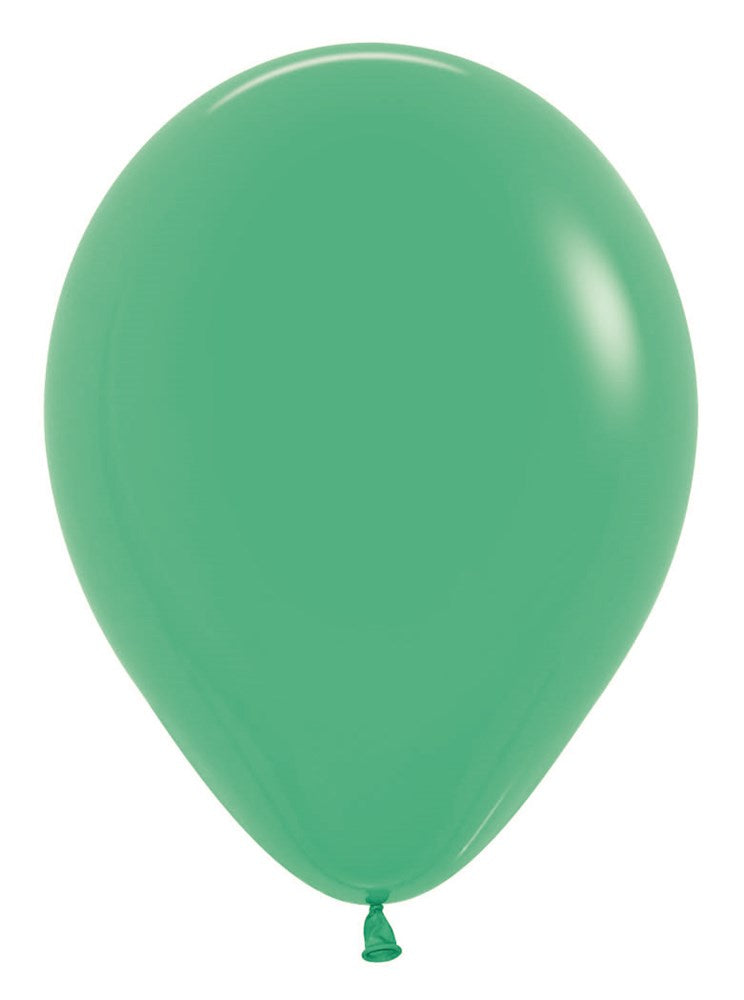 5 inch Sempertex Fashion Green Latex Balloons 100ct