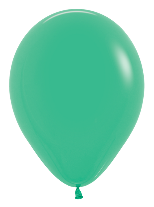 5 inch Sempertex Fashion Green Latex Balloon 100ct