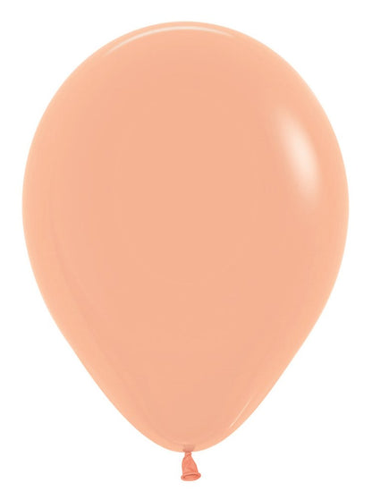 Globos de látex Sempertex Deluxe Peach-Blush de 5 pulgadas, 100 unidades