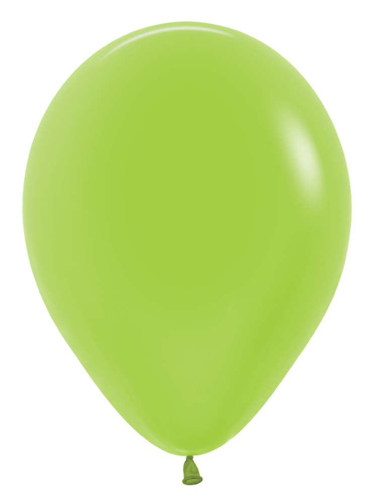 5 inch Sempertex Neon Green Latex Balloon 100ct