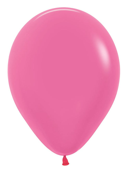 5 inch Sempertex Neon Magenta Latex Balloons 100ct