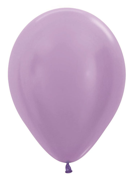5 inch Sempertex Pearl Lilac Latex Balloons 100ct