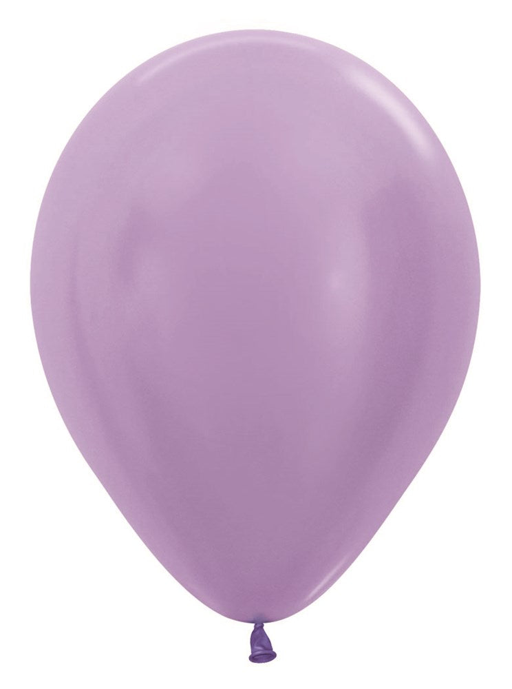 Globos de látex Sempertex color lila perla, 5 pulgadas, 100 unidades