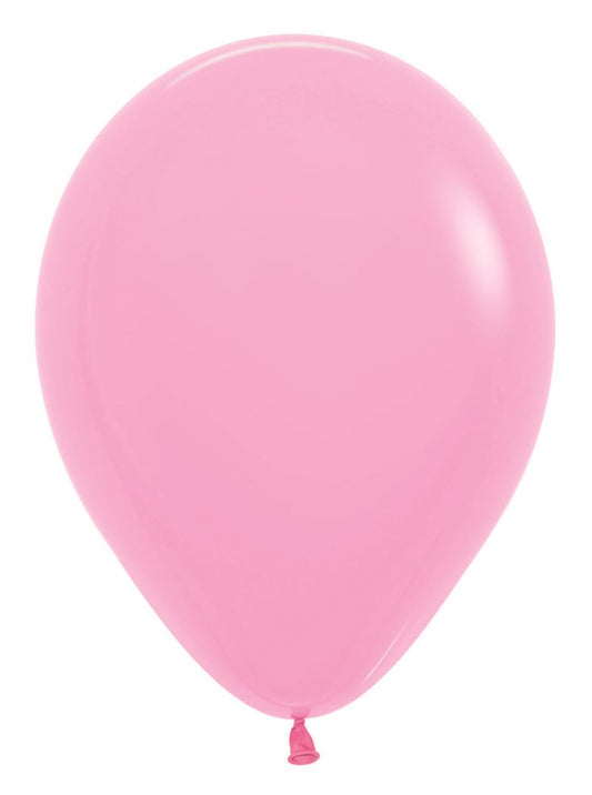 5 inch Sempertex Fashion Bubble Gum Pink Latex Balloons 100ct