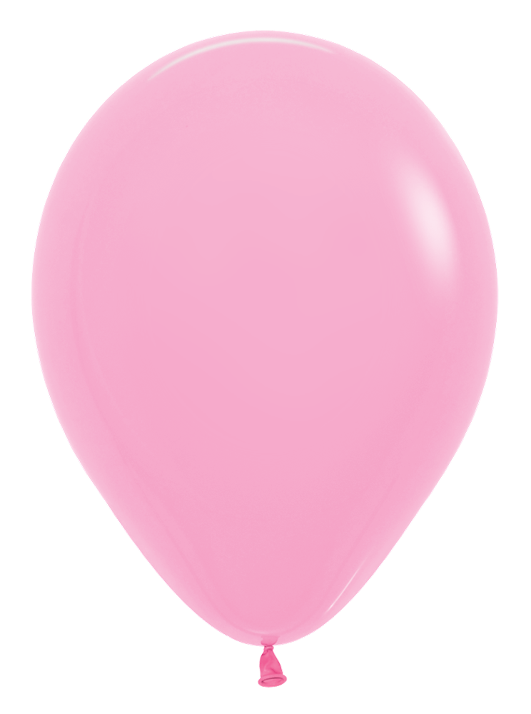 Sempertex 5in Fashion Bubblegum Pink Latex Balloon 100ct