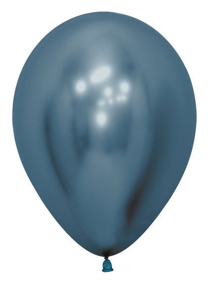 Globos de látex azul Sempertex Reflex de 5 pulgadas, 100 unidades