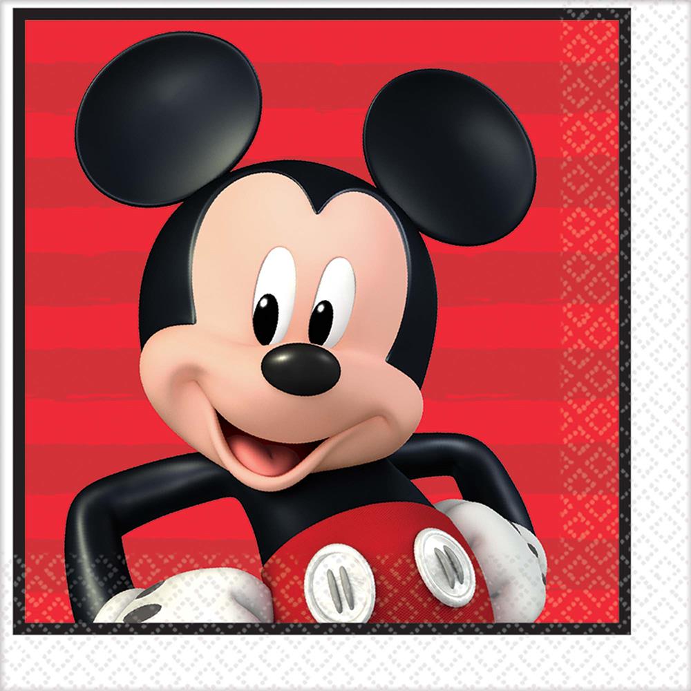 Mickey On The Go Napkin (L) 16ct