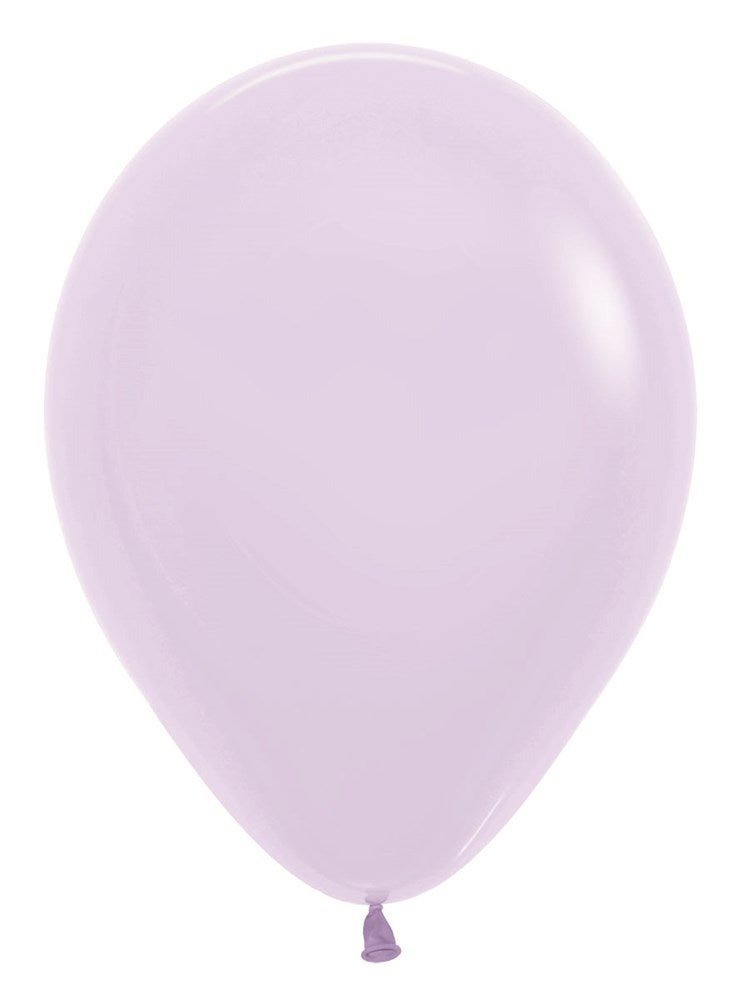 5 inch Sempertex Pastel Matte Lilac Latex Balloons 100ct