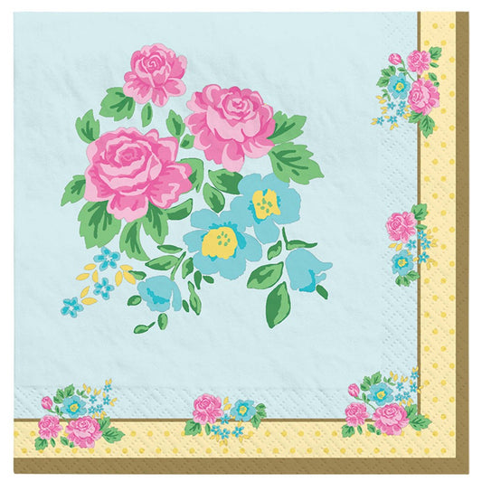 Tea Party Lunch Napkin 16ct