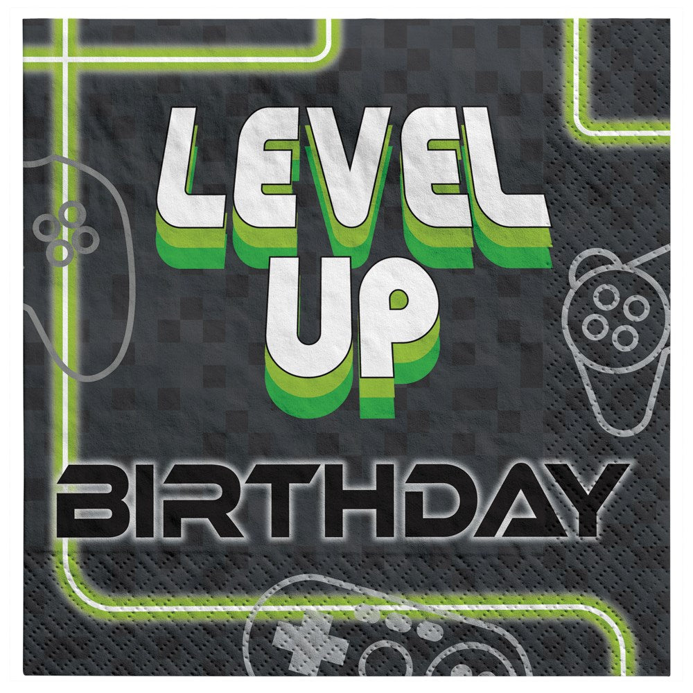 Level Up Lunch Napkin 16ct