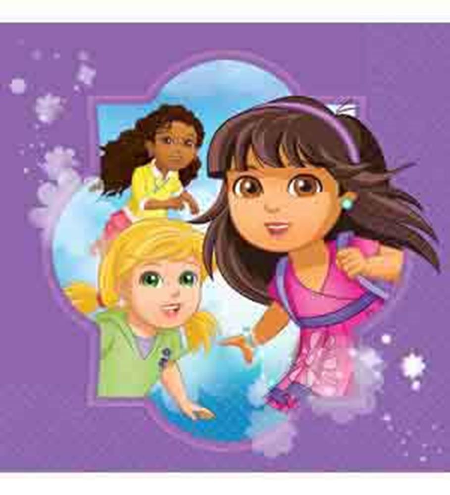 Dora And Friends Teen Napkin (L) 16ct