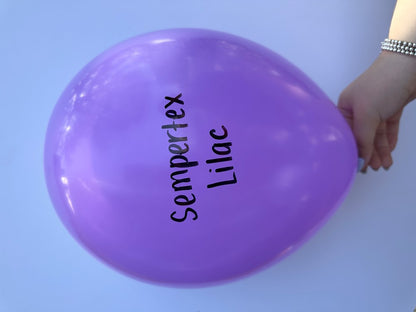 11 inch Sempertex Deluxe Lilac Latex Balloons 100ct