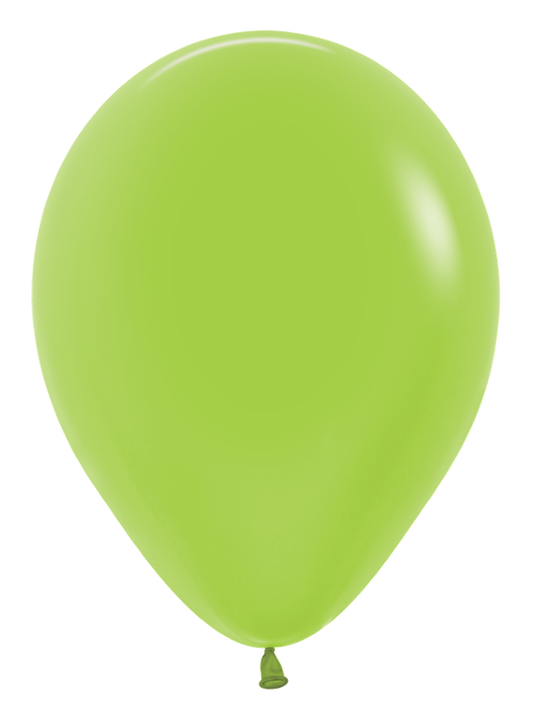 Globo de látex verde neón Sempertex de 11 pulgadas, 100 unidades