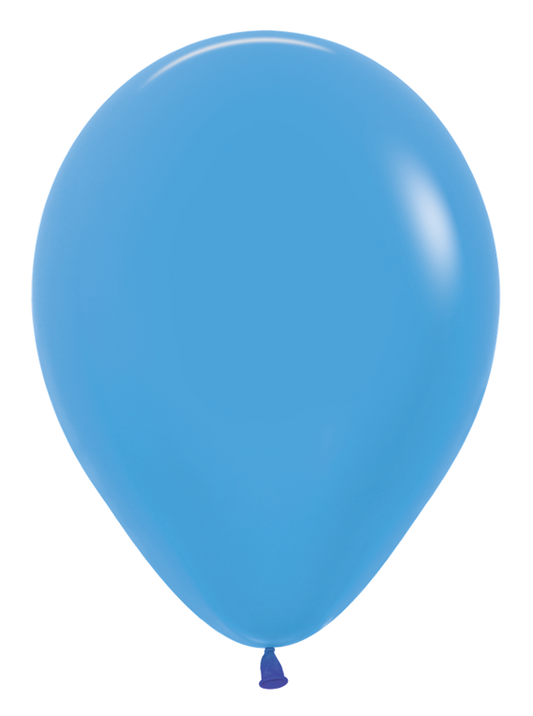 11 inch Sempertex Neon Blue Latex Balloon 100ct