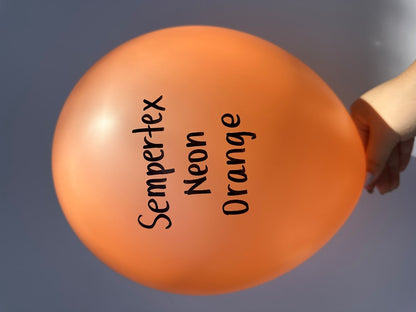 11 inch Sempertex Neon Orange Latex Balloons 100ct