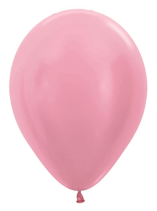 Globos de látex rosa perla Sempertex de 11 pulgadas, 100 unidades