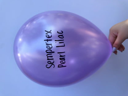 Globos de látex Sempertex color lila perla de 11 pulgadas, 100 unidades