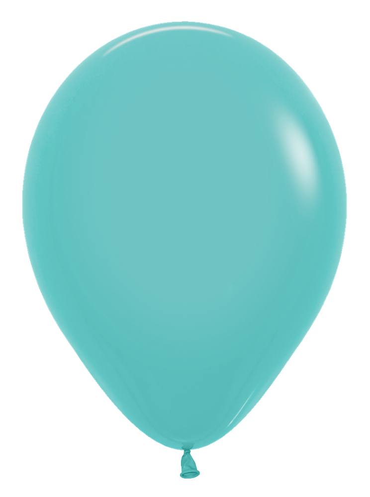 Globo de látex azul huevo Sempertex Fashion Robins de 11 pulgadas, 100 unidades