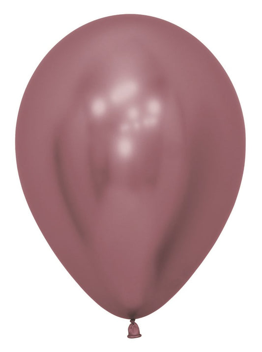 Globos de látex rosa Reflex Sempertex de 11 pulgadas, 50 unidades