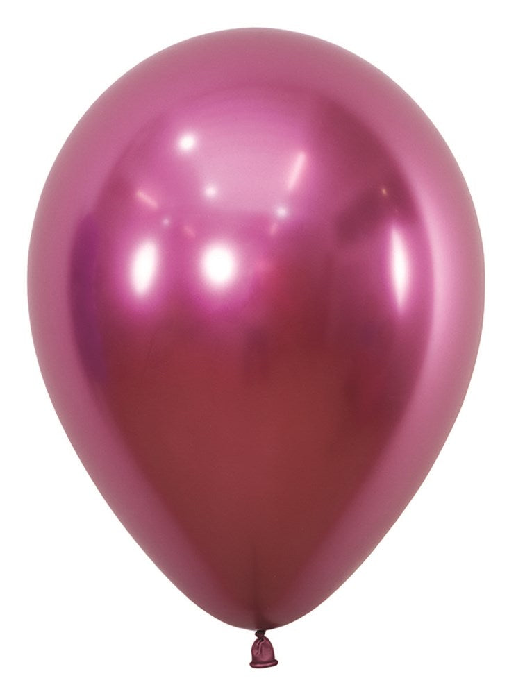 11 inch Sempertex Reflex Fuchsia Latex Balloons 50ct