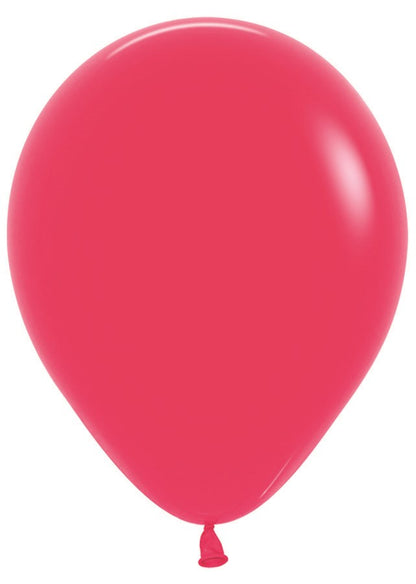11 inch Sempertex Deluxe Raspberry Latex Balloons 100ct