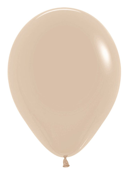 11 inch Sempertex Deluxe White Sand Latex Balloons 100ct