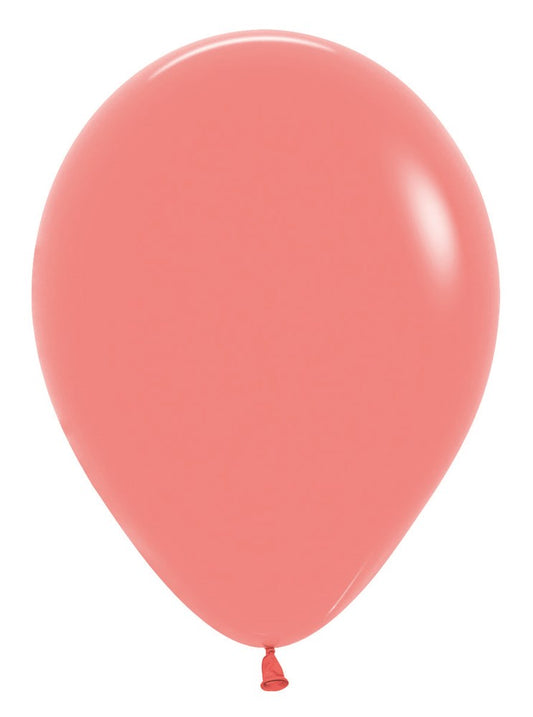 11 inch Sempertex Deluxe Tropical Coral Latex Balloons 100ct