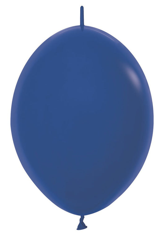 12 inch Sempertex Fashion Royal Blue LINK-O-LOONÂ® 50ct