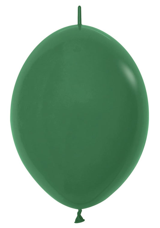12 pulgadas Sempertex Fashion Verde Bosque LINK-O-LOON® 50ct