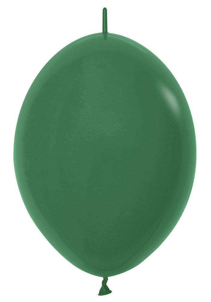 12 pulgadas Sempertex Fashion Verde Bosque LINK-O-LOON® 50ct