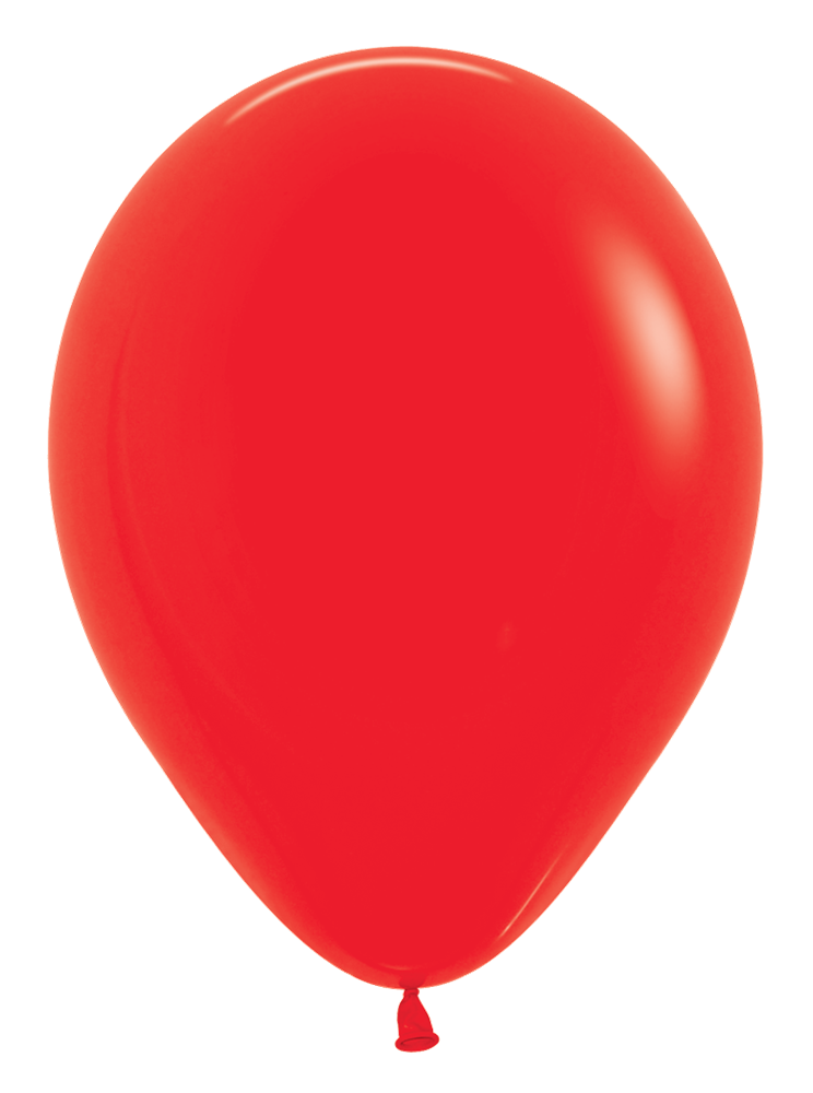 Globo de látex rojo Sempertex Fashion de 18 pulgadas, 25 ct