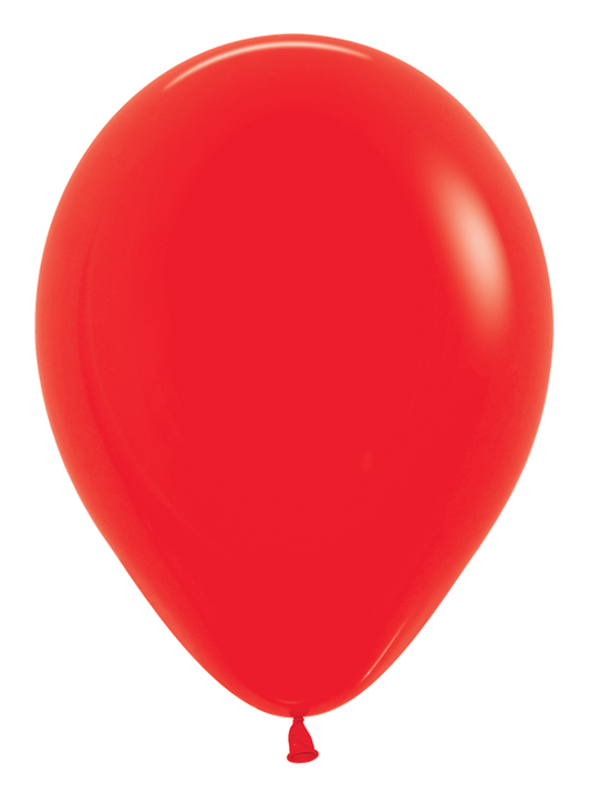 Globo de látex rojo Sempertex Fashion de 18 pulgadas, 25 ct