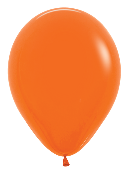 Globo de látex naranja Sempertex Fashion de 18 pulgadas, 25 ct