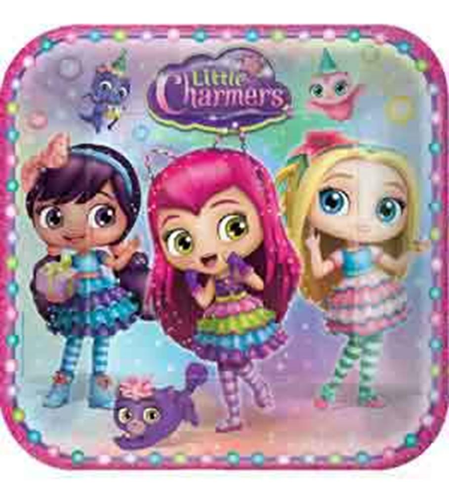 Little Charmers Plate (L) 8ct