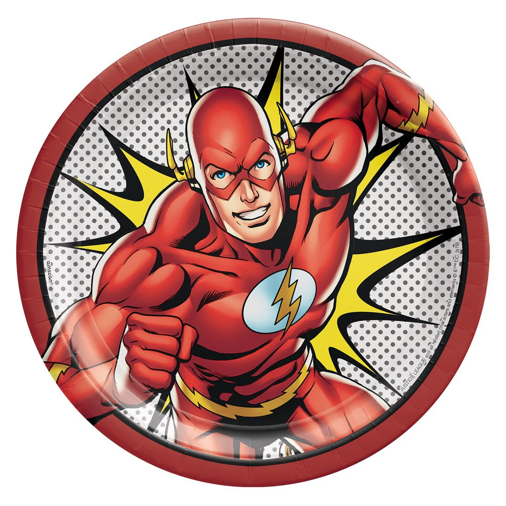 The Flash 9in Plate 8ct