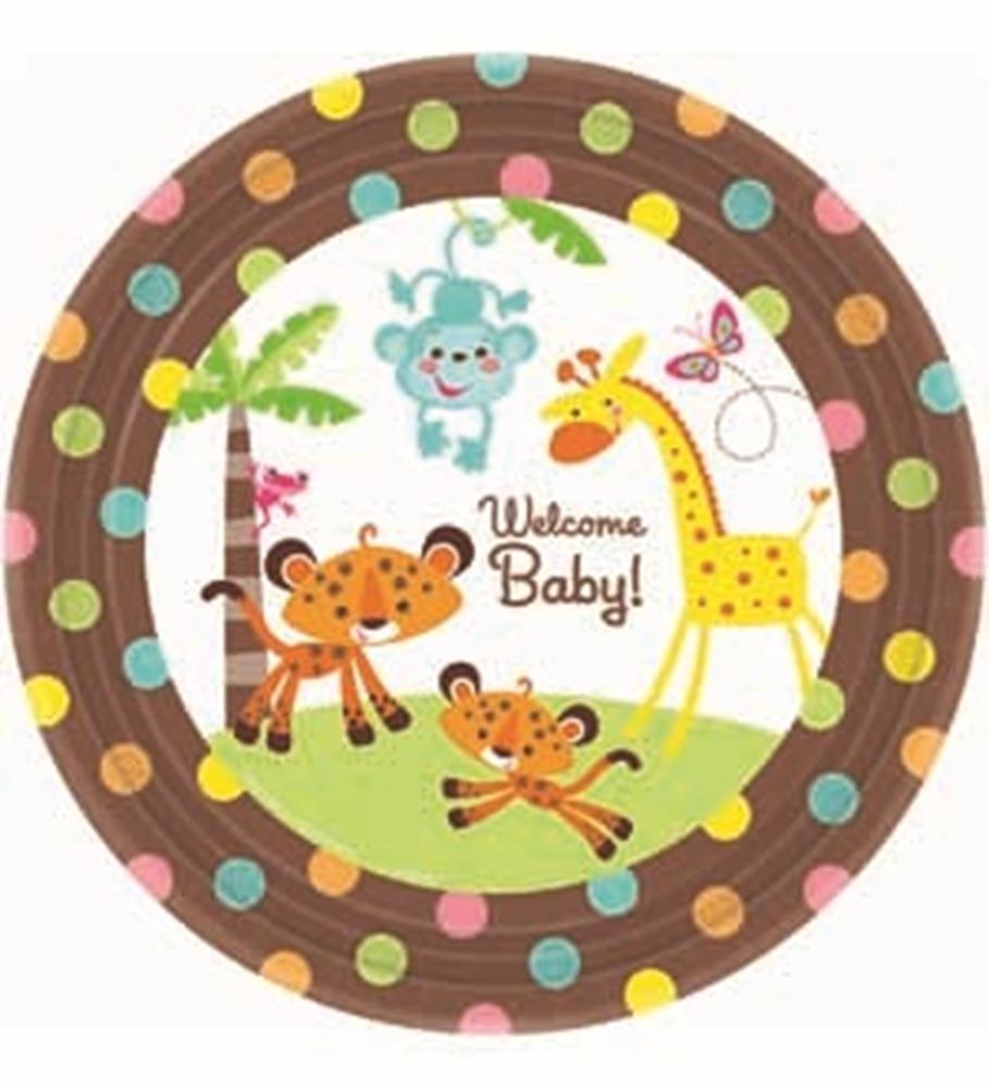 Fisher Price Baby Plate (L) 8ct