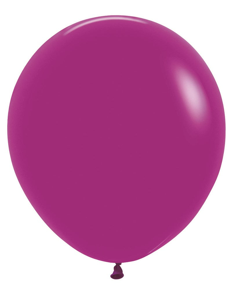 Globos de látex Sempertex Deluxe de orquídea morada de 18 pulgadas, 25 unidades