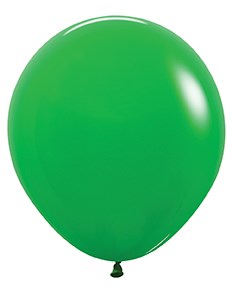 18 inch Sempertex Deluxe Shamrock Green Latex Balloons 25ct