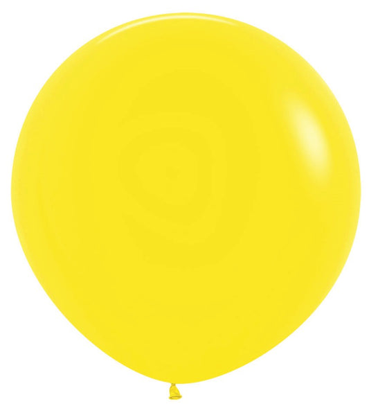 Globos de látex amarillos Sempertex Fashion de 36 pulgadas, 10 unidades