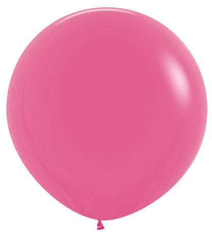 36 inch Sempertex Deluxe Fuchsia Latex Balloons 10ct