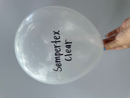 36 inch Sempertex Crystal Clear Latex Balloons 10ct