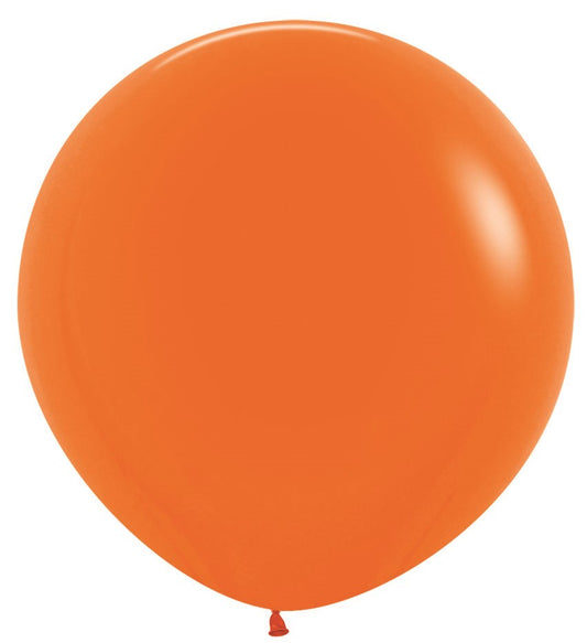Globos de látex naranja Sempertex Fashion de 36 pulgadas, 10 unidades