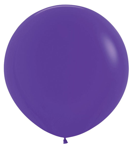 Globos de látex violeta Sempertex Fashion de 36 pulgadas, 10 unidades