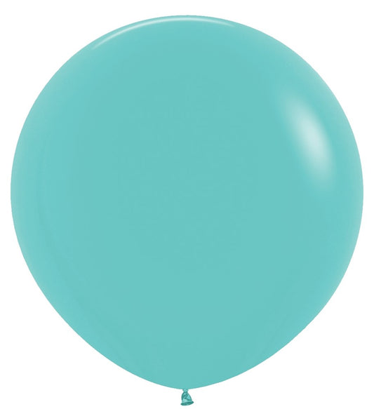 36 inch Sempertex Fashion Robin's Egg Blue Latex Balloons 10ct