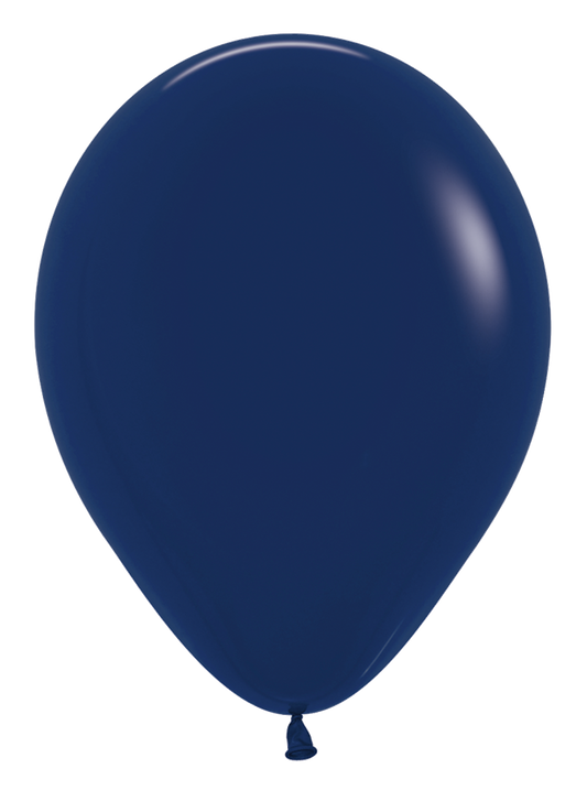 Globo de látex Sempertex azul marino de moda de 36 pulgadas, 10 unidades