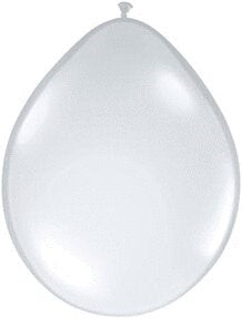18 pulgadas Jewel Tone Qualatex Diamond Clear Latex 25ct.