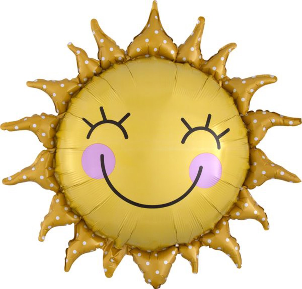 Anagram Sunshine Sun 29in Foil Balloon