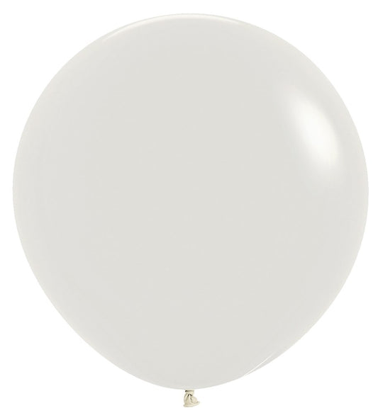 36 inch Sempertex Pastel Dusk Cream Latex Balloons 10ct