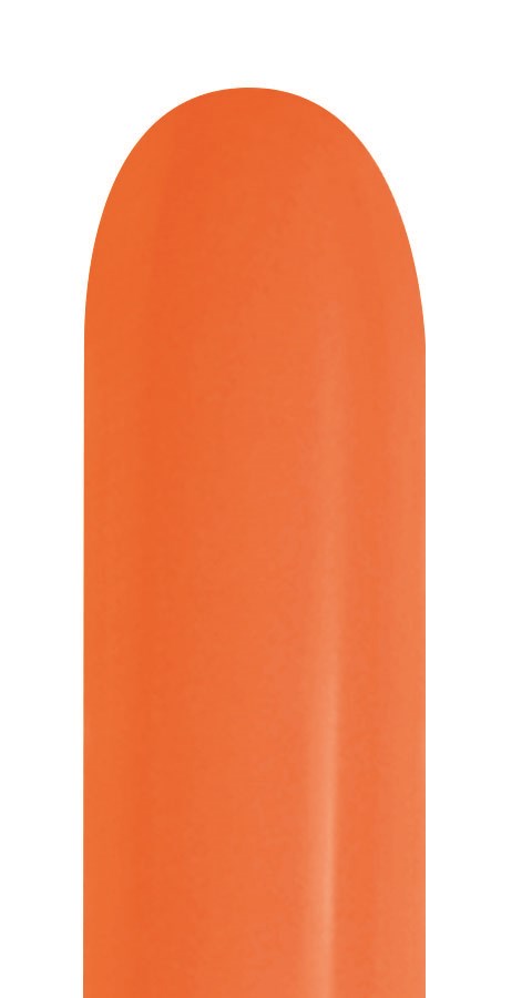 260 Sempertex Fashion Orange Latex Balloon 50ct